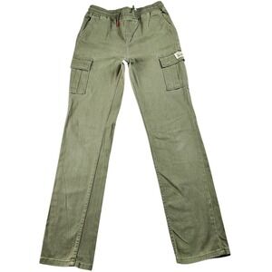 Levi Strauss &Co.Men's Size 14 Cargo Pants Olive Green Jogger Style straight leg